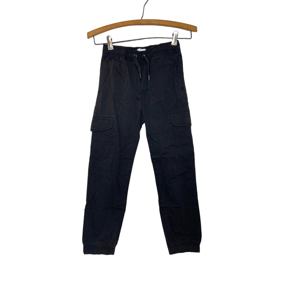 Old Navy Other - Boys Old Navy Drawstring Cargo Jogger Pants Black Size M (8)